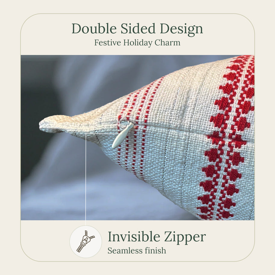 Winterberry Throw Pillow Cover