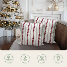 Winterberry Throw Pillow Cover