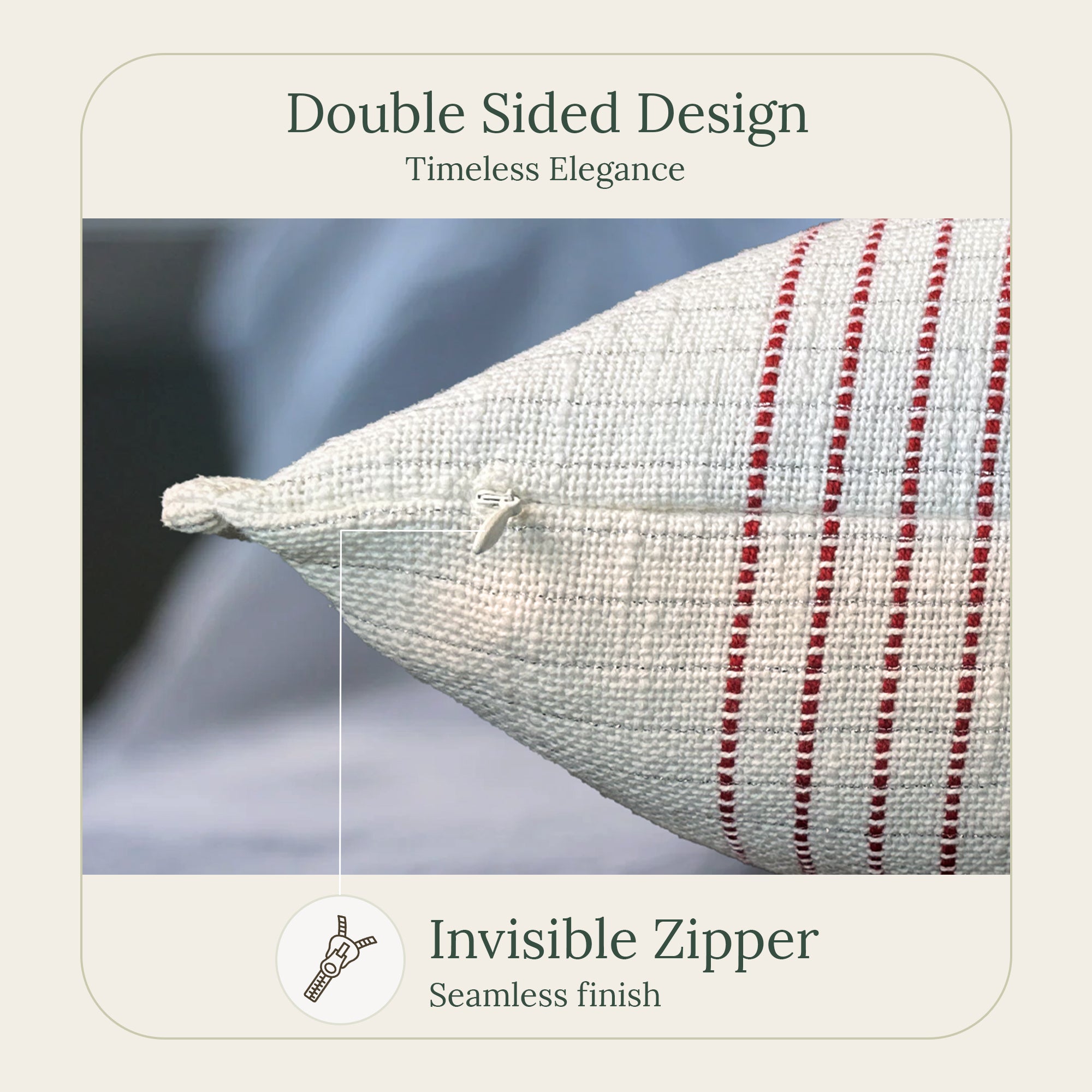 Fireside Throw Pillow Cover