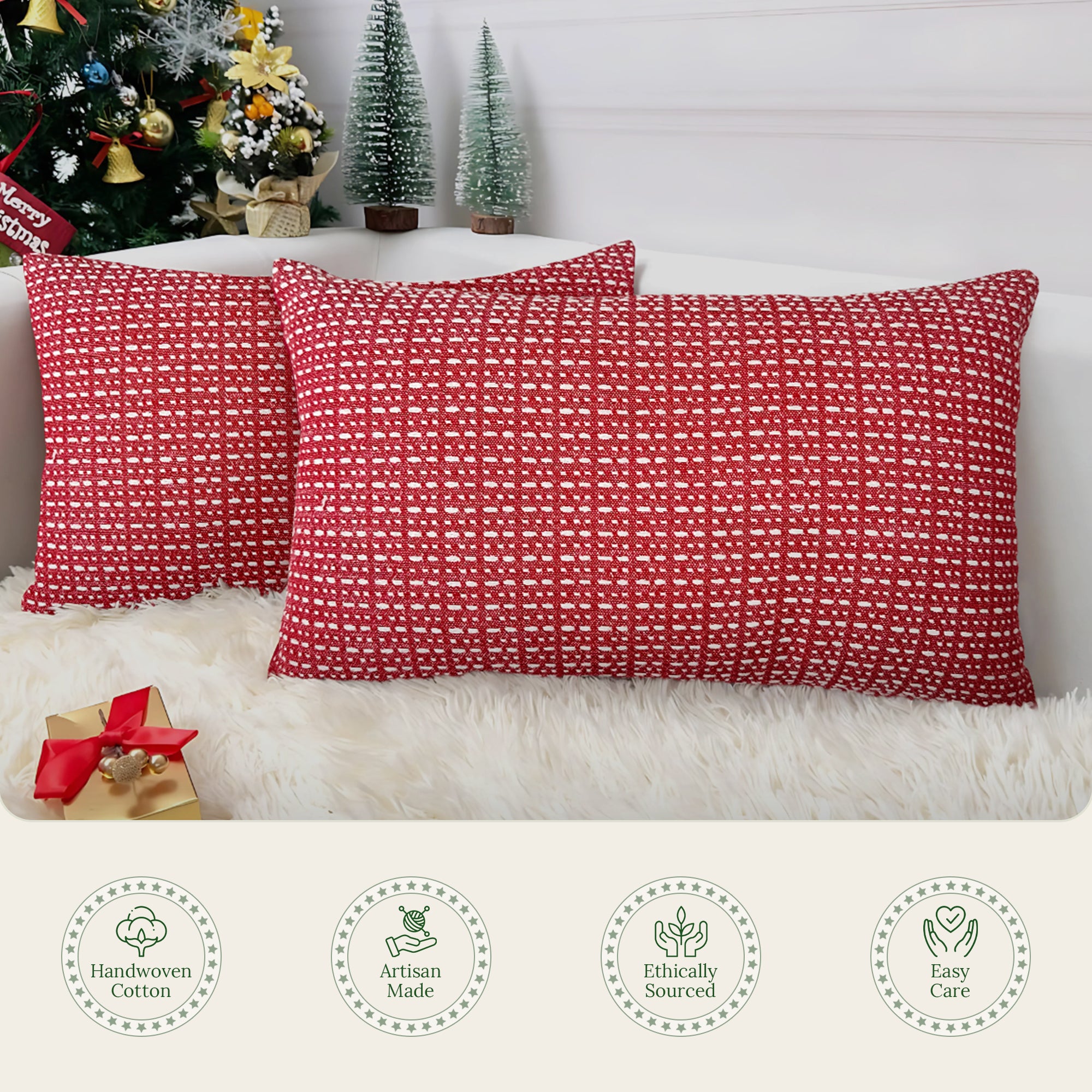 Sangria Lumbar Pillow Cover