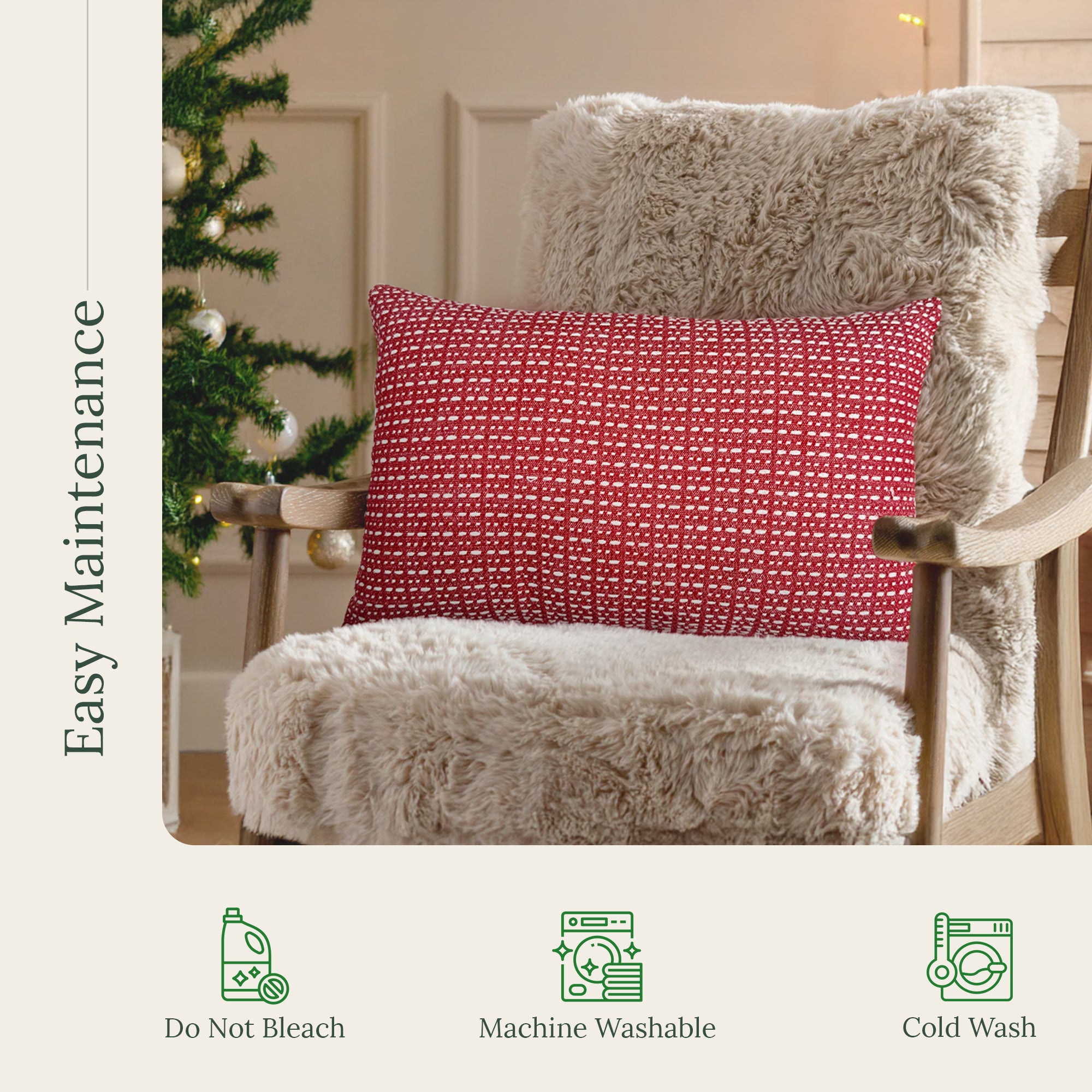 Sangria Lumbar Pillow Cover