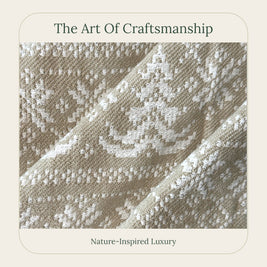 Olive Fern Throw Pillow Cover