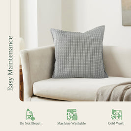 Serene Throw Pillow Cover