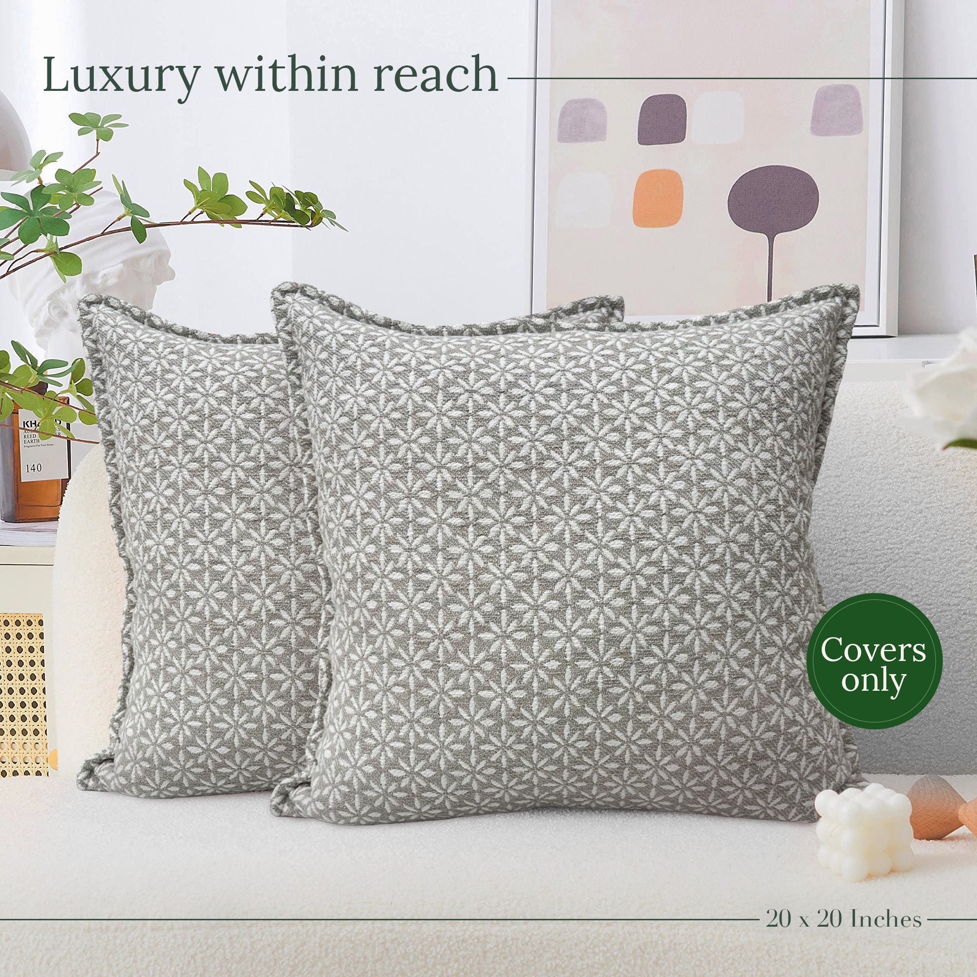 Tranquil Throw Pillow Cover