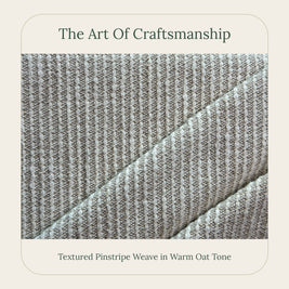 Oat Haven Throw Pillow Cover