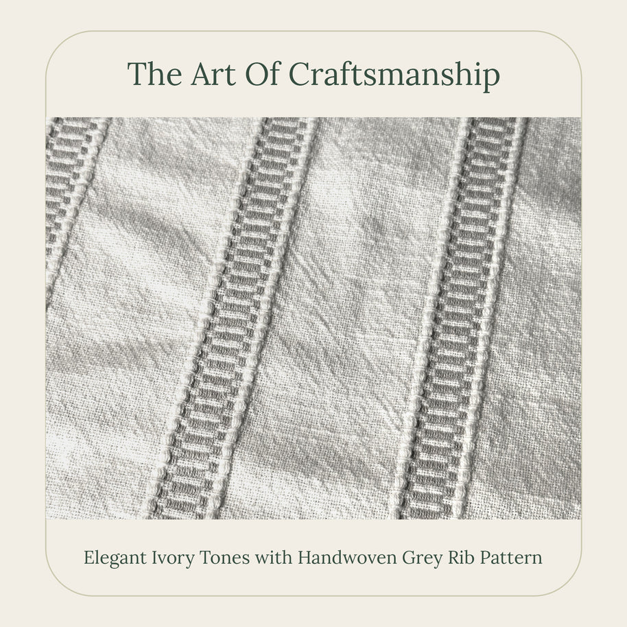 Grey Hearth Throw Pillow Cover