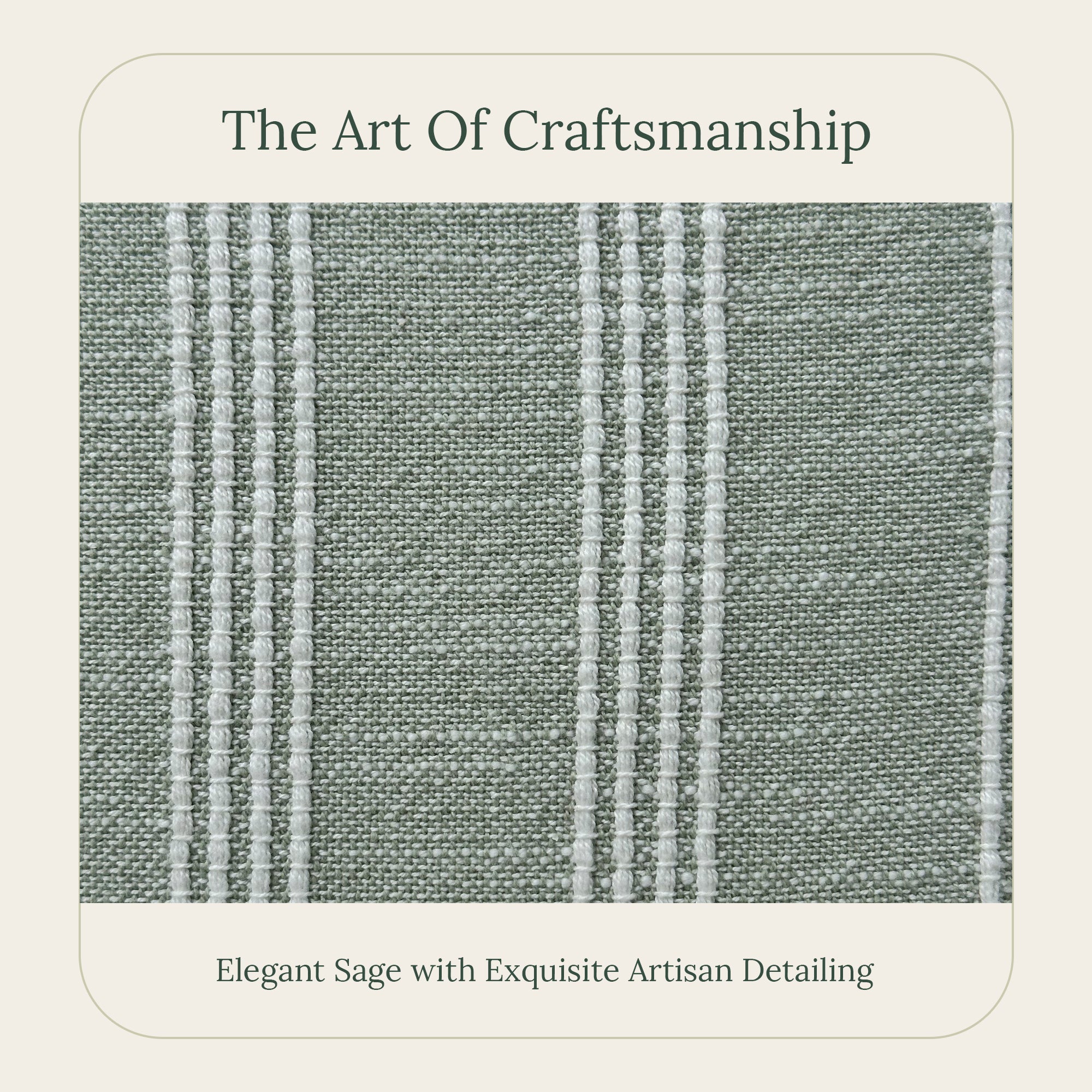 Sage Bliss Throw Pillow Cover