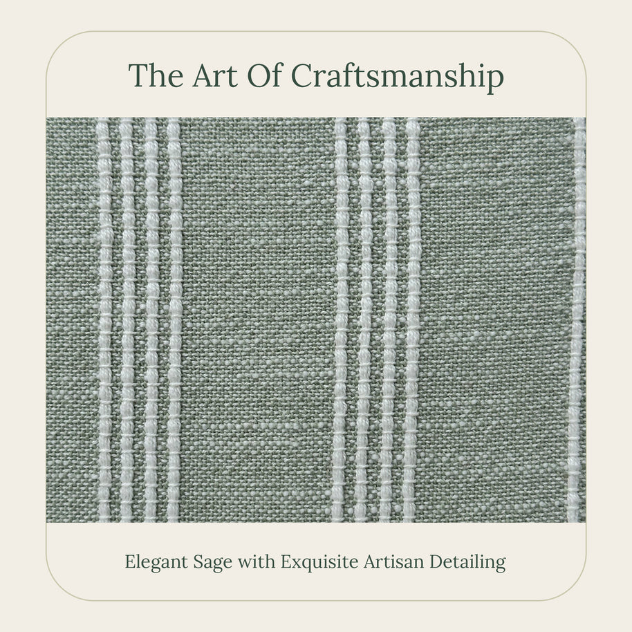 Sage Bliss Throw Pillow Cover