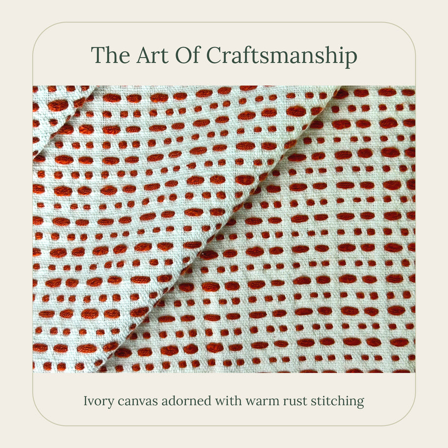 Rust Glow Throw Pillow Cover