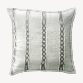 Grey Hearth Throw Pillow Cover