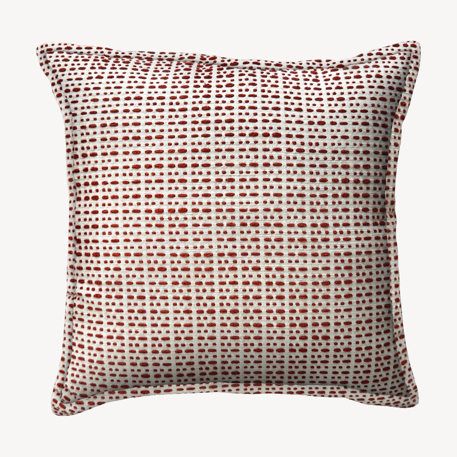 Rust Glow Throw Pillow Cover