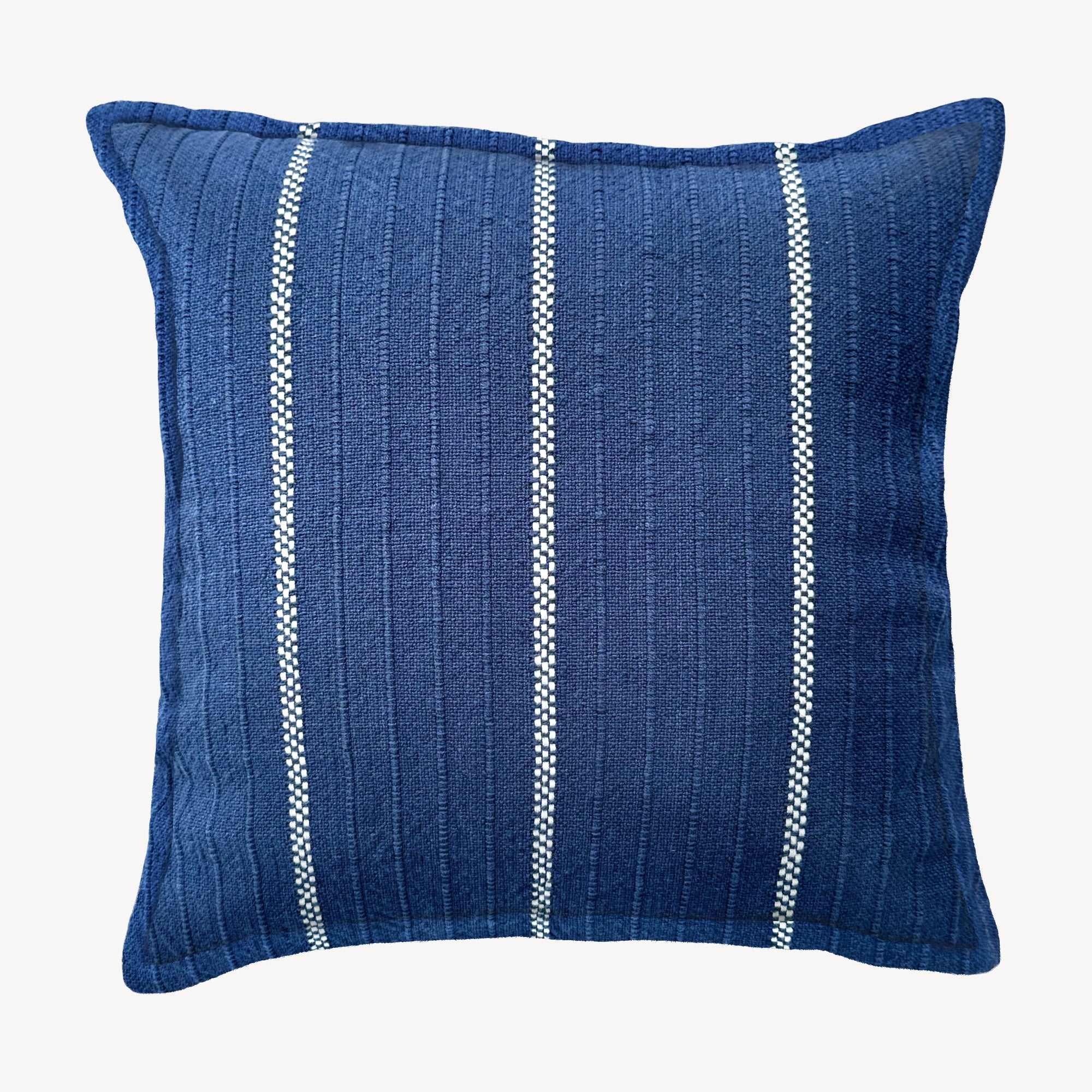 Indigo Snug Throw Pillow Cover