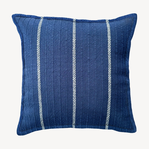 Indigo Snug Throw Pillow Cover